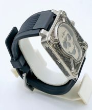 Bell & Ross BR-01 Burning Skull Tattoo Celebrity Watch - Image 5