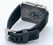 Bell & Ross BR-01 Burning Skull Tattoo Celebrity Watch - Image 7