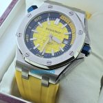Audemars Piguet Diver Yellow Rubber Strap Swiss Automatic Watch