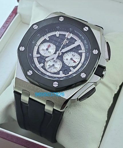 Audemars Piguet Royal Oak Offshore Steel Black Rubber Strap Limited Edition Watch