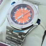 Audemars Piguet Diver Steel Bracelet Orange Swiss Automatic Watch