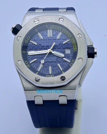 Audemars Piguet Diver Blue Rubber Strap Swiss Automatic Watches