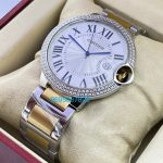 Cartier Ballon Bleu Jewel Bezel Watch