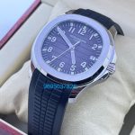 Patek Philippe Aquanaut Steel Black Rubber Strap Swiss ETA Watch