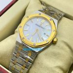 Audemars Piguet Royal Oak Mother of Pearl Dual Tone Ladies Watch