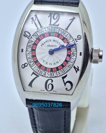 Franck Muller Vegas Steel Swiss Automatic Watch