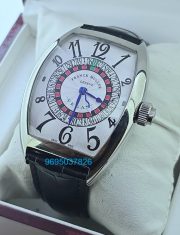 Franck Muller Vegas Steel Swiss Automatic Watch