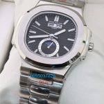 Patek Philippe Nautilus Annual Calendar Black Steel Swiss Automatic Watch