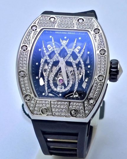 Richard Mille Spider Steel Diamond Swiss ETA Automatic Watch