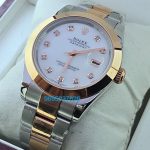 Rolex Date Just Diamond Mark Mother Of Pearl Replica Watches