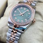 Rolex Datejust Diamond Bezel White Mother Of Pearl