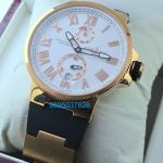 Ulysse Nardin Maxi Marine Rose Gold White