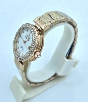 Omega Ladymatic Nicole Kidman White Rolse Gold Ladies Watch - Image 5