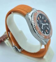 Omega Seamaster Planet Ocean Orange Ceramic Bezel SWISS ETA Valjoux Automatic Watch - Image 5