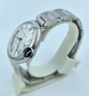 Cartier Ballon Bleu de Steel Swiss ETA Valjoux 7750 Movement Watch - Image 4