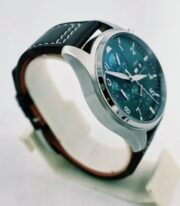 I W C Pilot's Chronograph Green Swiss Automatic Watch - Image 5