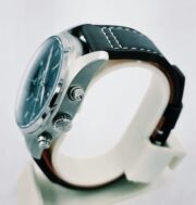 I W C Pilot's Chronograph Green Swiss Automatic Watch - Image 4
