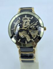 Rado Centrix Skeleton Dial Rose Gold Swiss Automatic Watch - Image 3