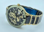 Rado Centrix Skeleton Dial Rose Gold Swiss Automatic Watch - Image 6