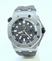 Audemars Piguet Diver Grey Rubber Strap Swiss Automatic Watch - Image 3