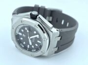 Audemars Piguet Diver Grey Rubber Strap Swiss Automatic Watch - Image 6