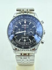 Breitling Navitimer B01 Black Steel Chronograph Watch - Image 3