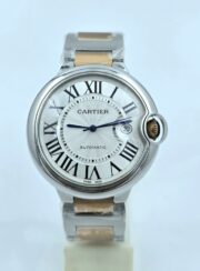 Cartier Ballon Bleu de Swiss ETA Valjoux 7750 Movement Watch - Image 3