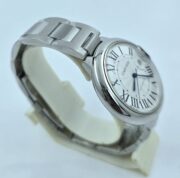 Cartier Ballon Bleu de Steel Swiss ETA Valjoux 7750 Movement Watch - Image 5