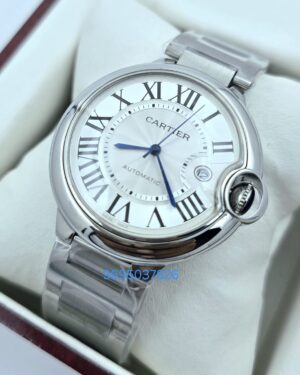 Cartier Ballon Bleu de Steel Swiss ETA