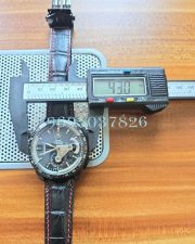 Tag Heuer Grand Carrera Calibre 36 ETA 7750 Valjoux Automatic Chronograph Leather Strap Watch - Image 10