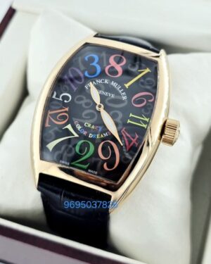 Franck Muller Crazy Color Dreams Black First Copy Watch