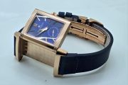 Jaeger Le Coultre Grande Reverso London Flagship Rose Gold Blue Watch - Image 8