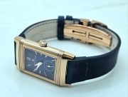 Jaeger Le Coultre Grande Reverso London Flagship Rose Gold Blue Watch - Image 6