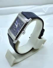 Jaeger Le Coultre Grande Reverso London Flagship Steel Blue Watch - Image 4