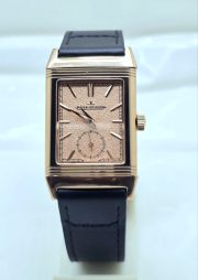 Jaeger Le Coultre Grande Reverso London Flagship Golden Watch - Image 3