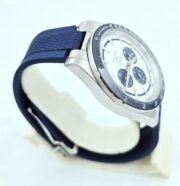 Longines Conquest Chronograph Blue Rubber Strap Swiss Automatic Watch - Image 5