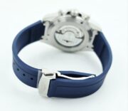 Longines Conquest Chronograph Blue Rubber Strap Swiss Automatic Watch - Image 7