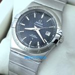 Omega Constellation Double Eagle Black Steel Watch