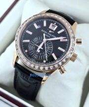 Patek Philippe Annual Calendar Joaillerie Black Swiss Automatic Watch