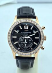 Patek Philippe Annual Calendar Joaillerie Black Swiss Automatic Watch - Image 3