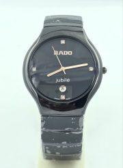 RADO DIASTAR JUBILE FULL BLACK CERAMIC DATE WATCH - Image 3