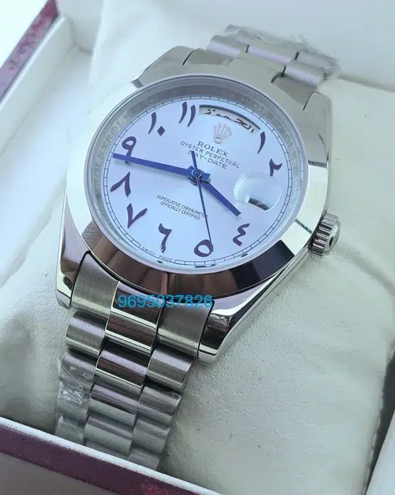 Rolex Day-Date Arabic Dial Copy Watches In jaipur