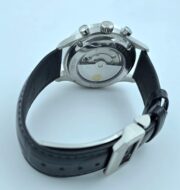 I W C Portugieser Chronograph Red Black Leather Strap Swiss Automatic Watch - Image 8