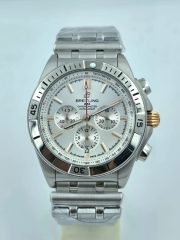 Breitling Chronomat B01 42 White Steel Watch - A - Image 3