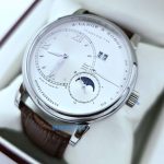 A. Lange & Shone Grand Lange 1 Steel White Swiss Automatic Watch
