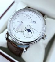 A. Lange & Shone Grand Lange 1 Steel White Swiss Automatic Watch