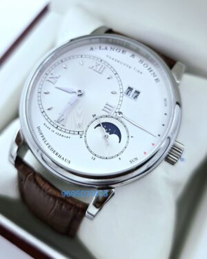 A. Lange & Shone Grand Lange 1 Steel White Swiss Automatic Watch