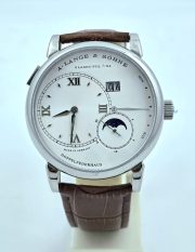 A. Lange & Shone Grand Lange 1 Steel White Swiss Automatic Watch - Image 3