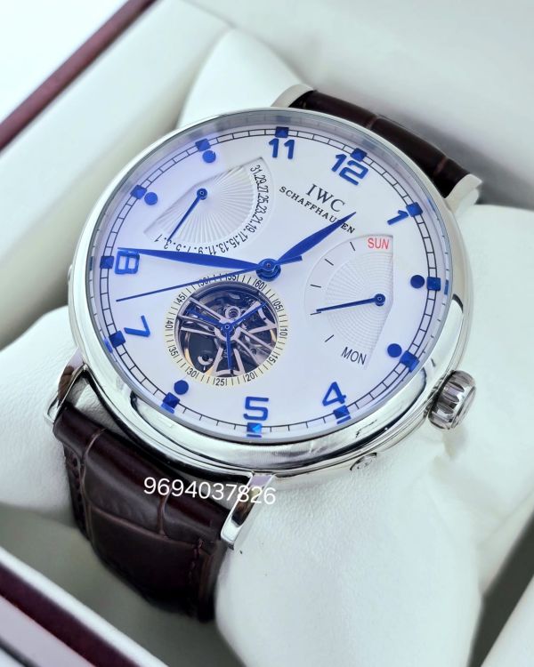 Schaffhausen Portofino DAY-DATE Tourbillon Steel