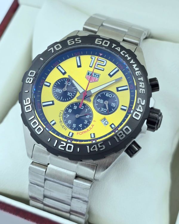 Tag Heuer Formula 1 Chronograph Yellow Limited